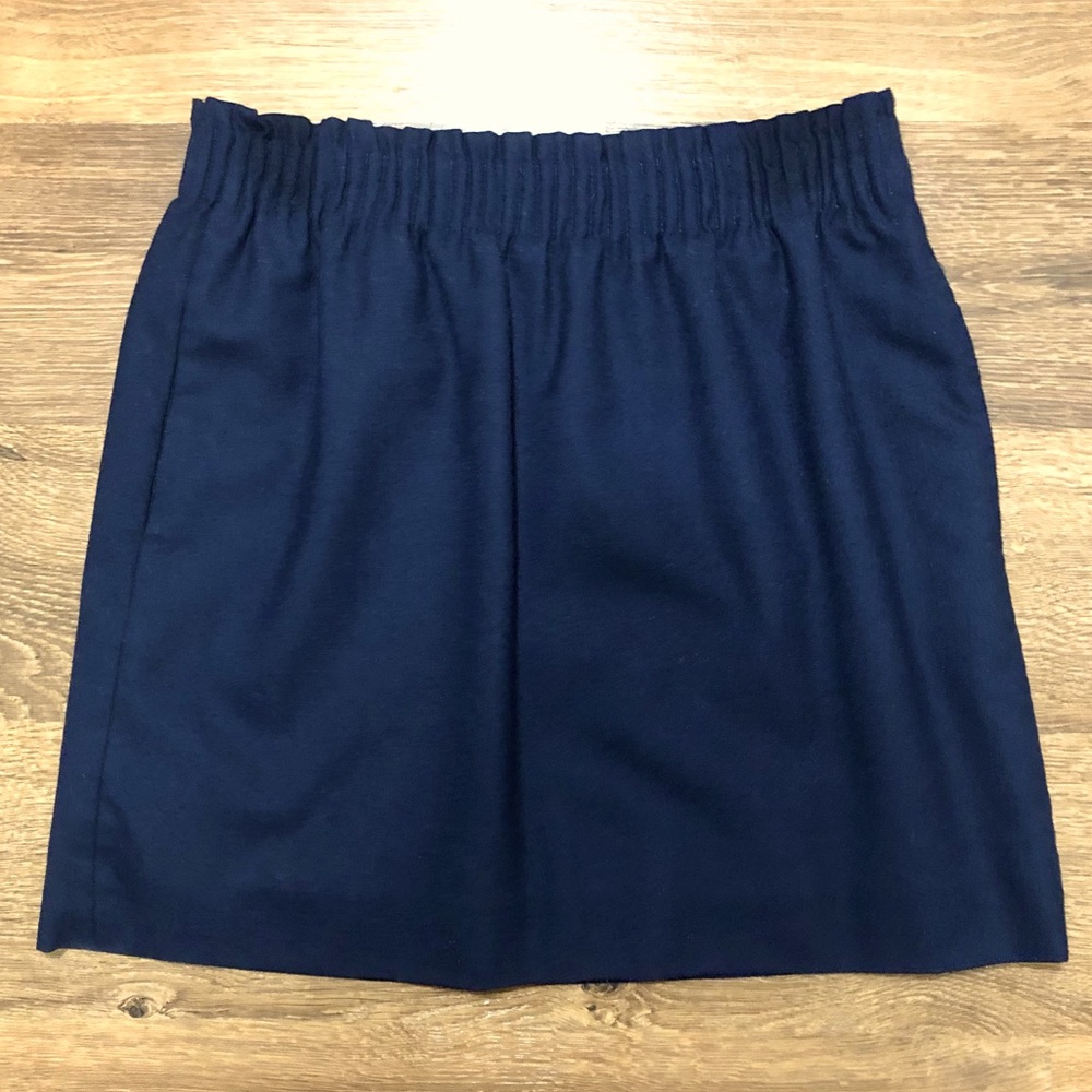 J Crew Navy Skirt